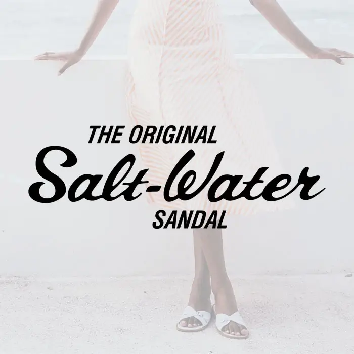 salt water sandals